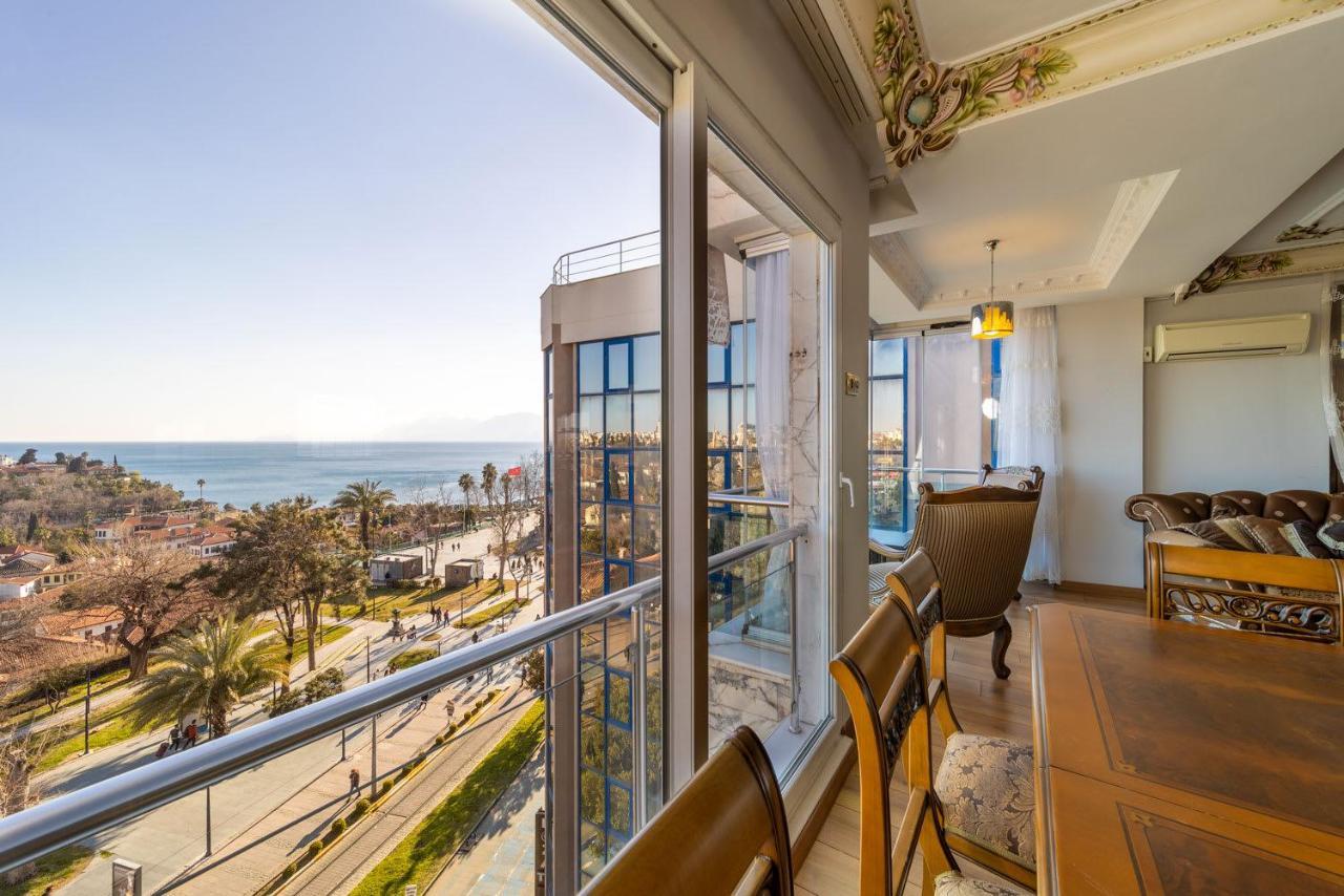 Lovely Flat With Sea View Near Beach In Muratpasa Анталія Екстер'єр фото