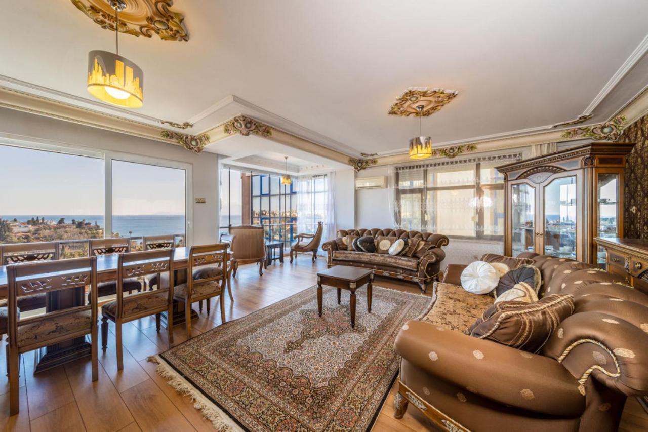 Lovely Flat With Sea View Near Beach In Muratpasa Анталія Екстер'єр фото